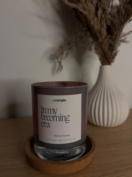 In my Becoming Era Candle