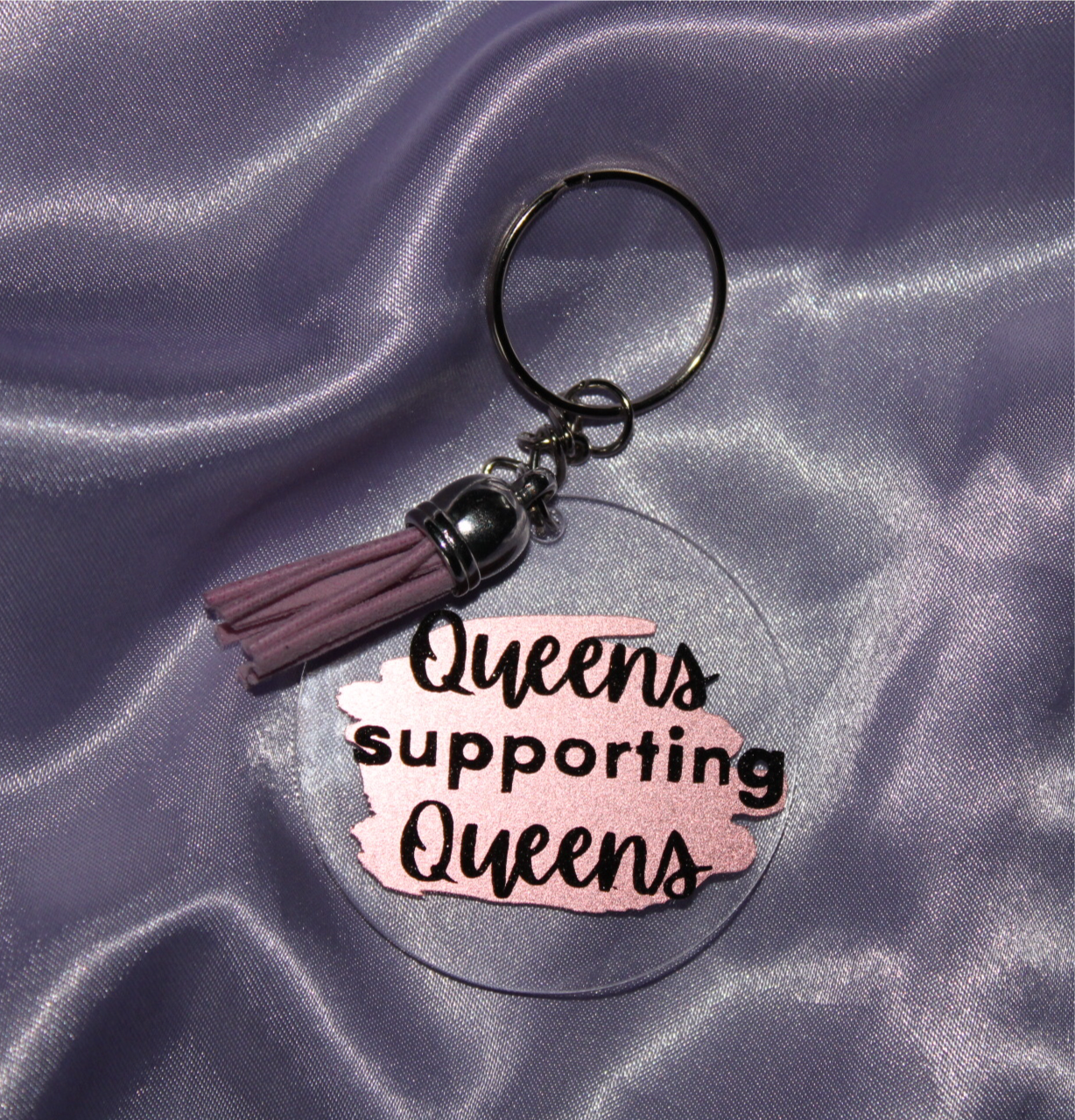 QUEENS SUPPORTING QUEENS KEYRING