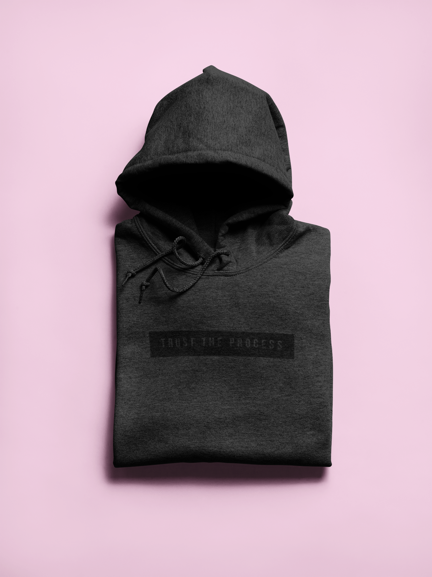 Black 'Trust the Process' Hoodie