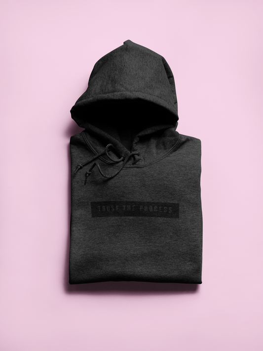 Black 'Trust the Process' Hoodie