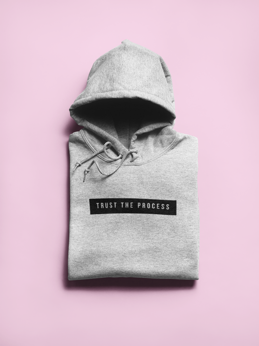 Grey 'Trust the Process' Hoodie