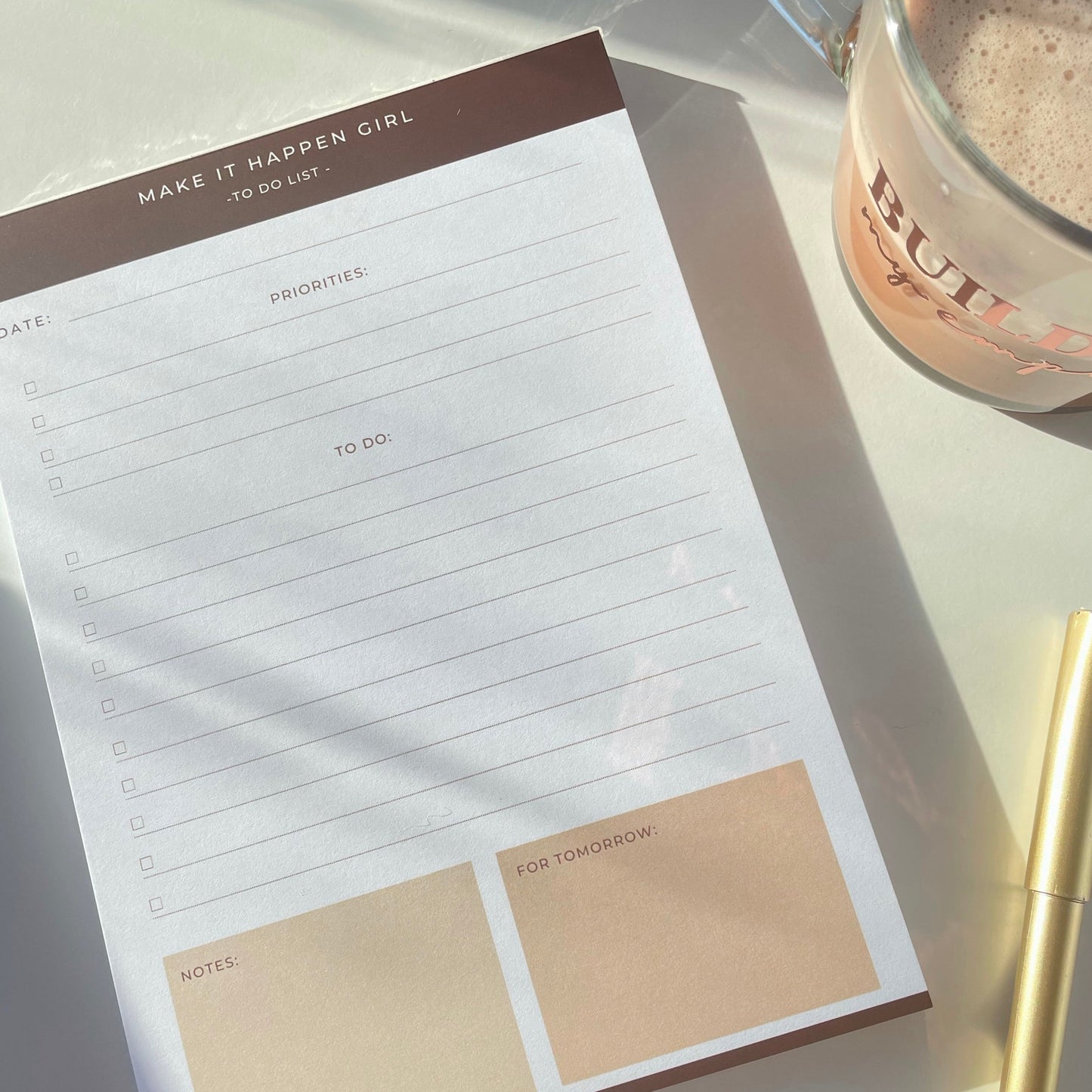 Make It Happen To-Do List